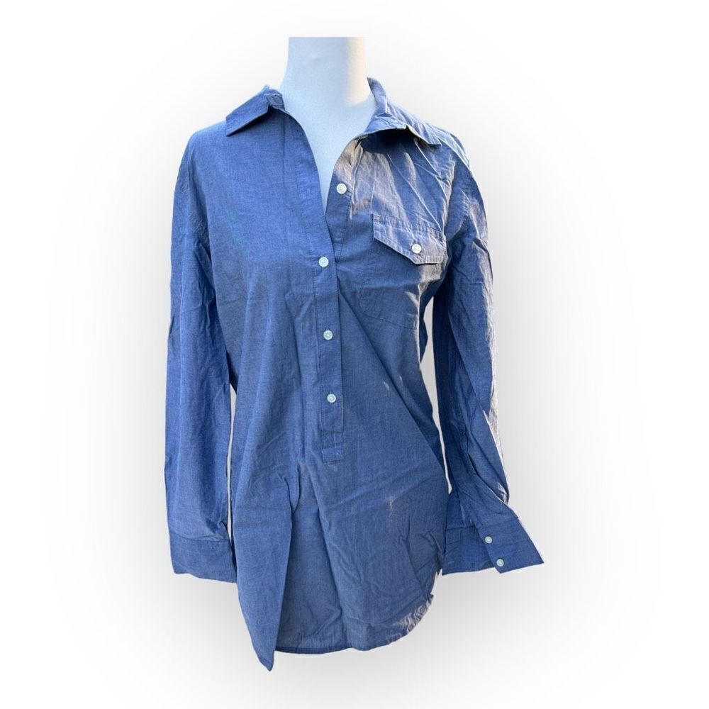 J. Crew Half Button Down Dress